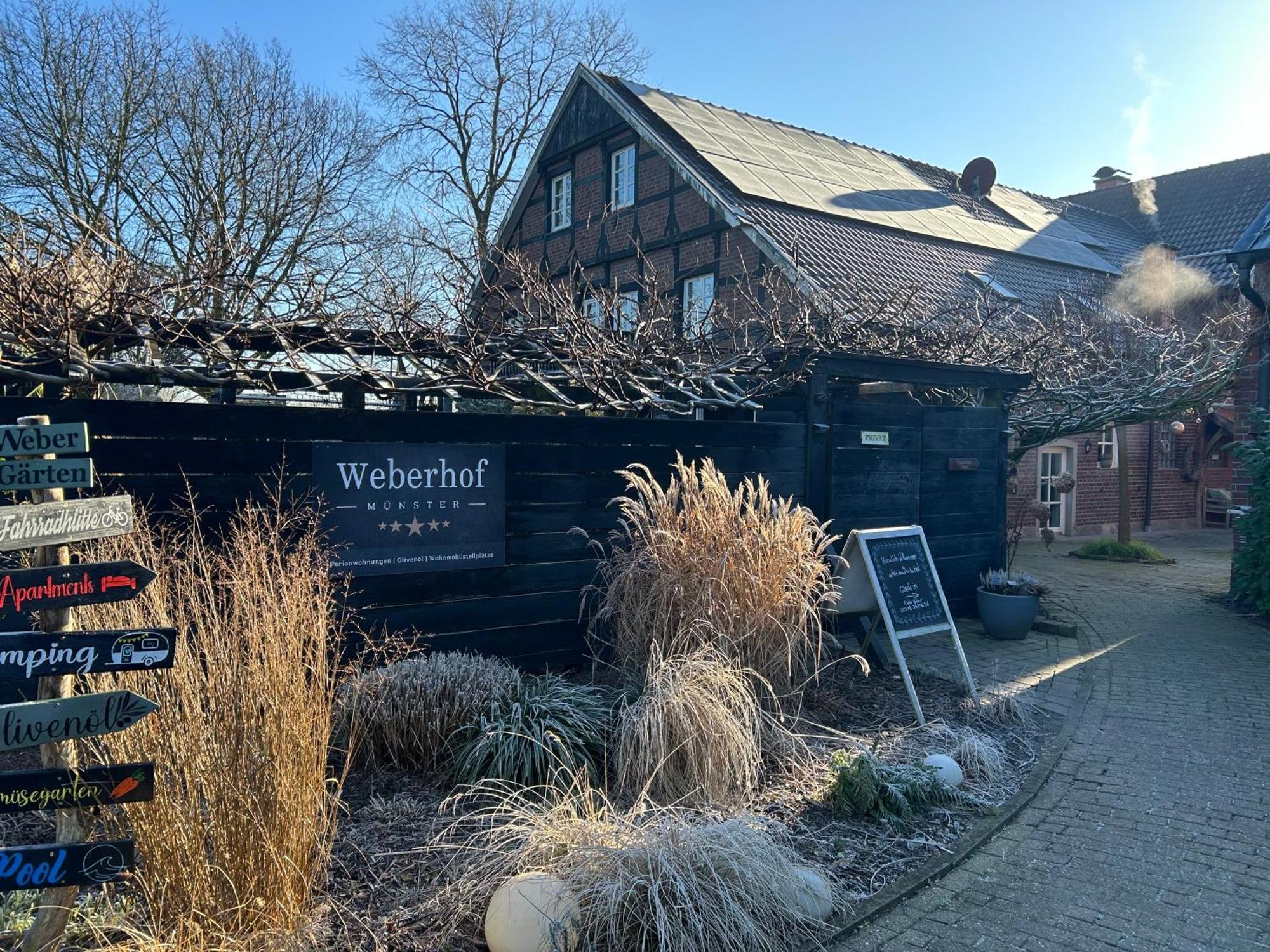 Weberhof - Muenster Apartamento Exterior foto
